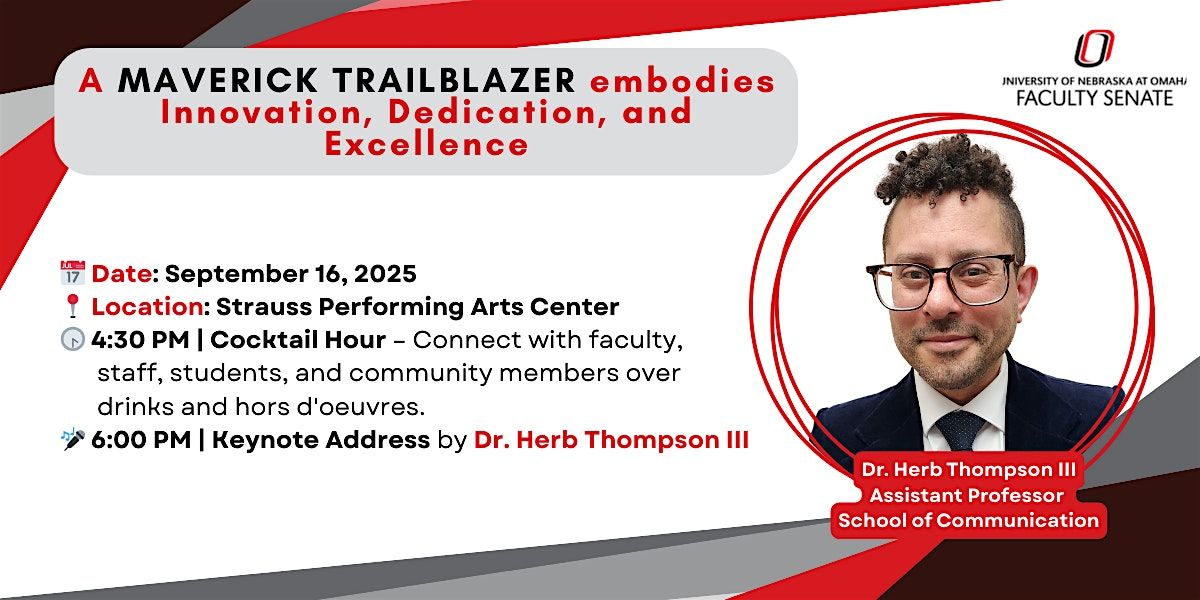 UNO Maverick Trailblazer Award, 16 September | Event in Omaha | AllEvents