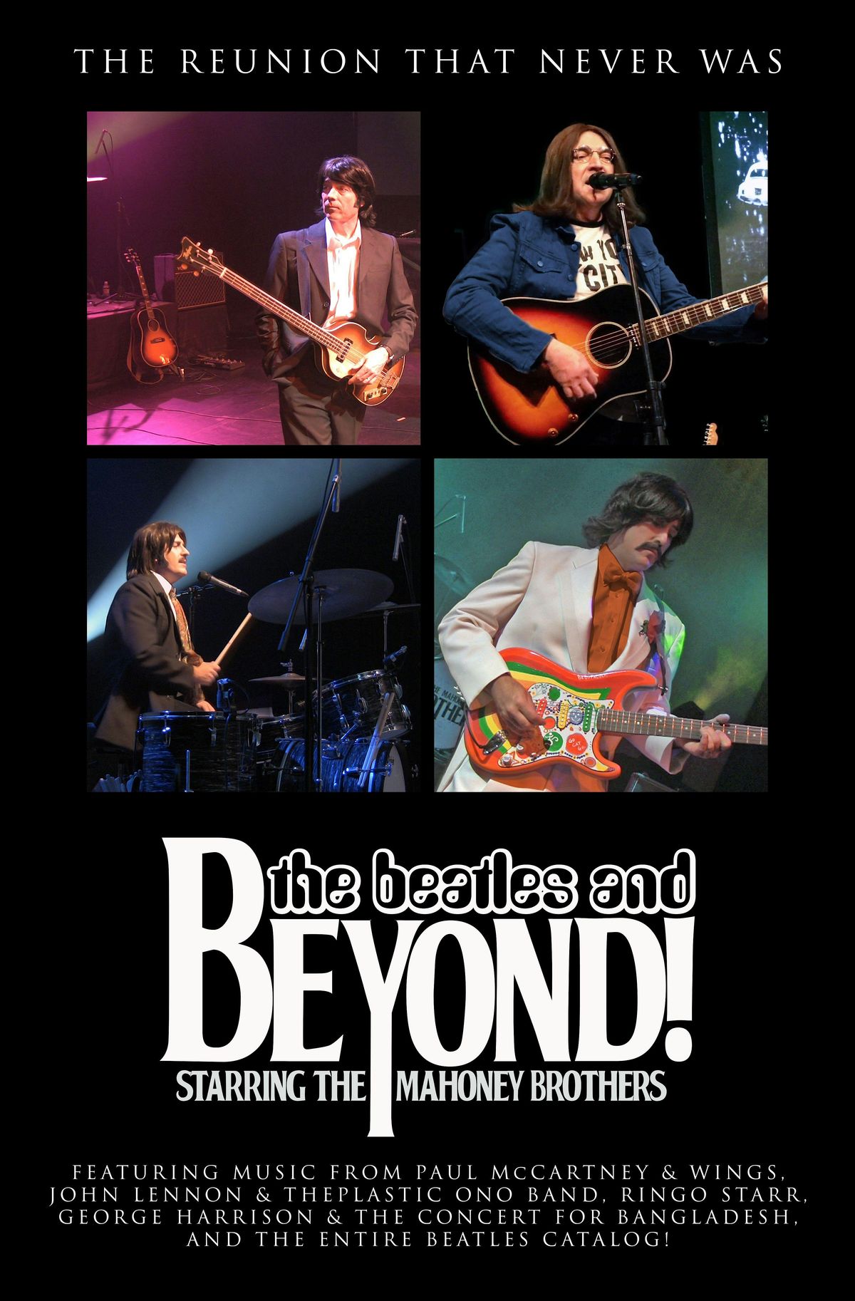 The Mahoney Brothers "The Beatles & Beyond", 14 September | Event in fallston | AllEvents