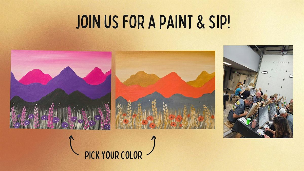Paint & Sip - Mountain Sunset, 24 May | Event in Longmont | AllEvents