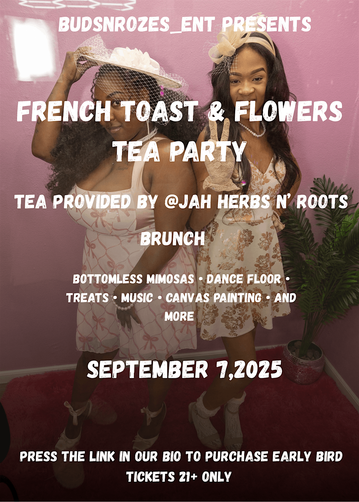 Buds N’ Roses Presents French Toast & Flowers, 7 September | Event in Sacramento | AllEvents