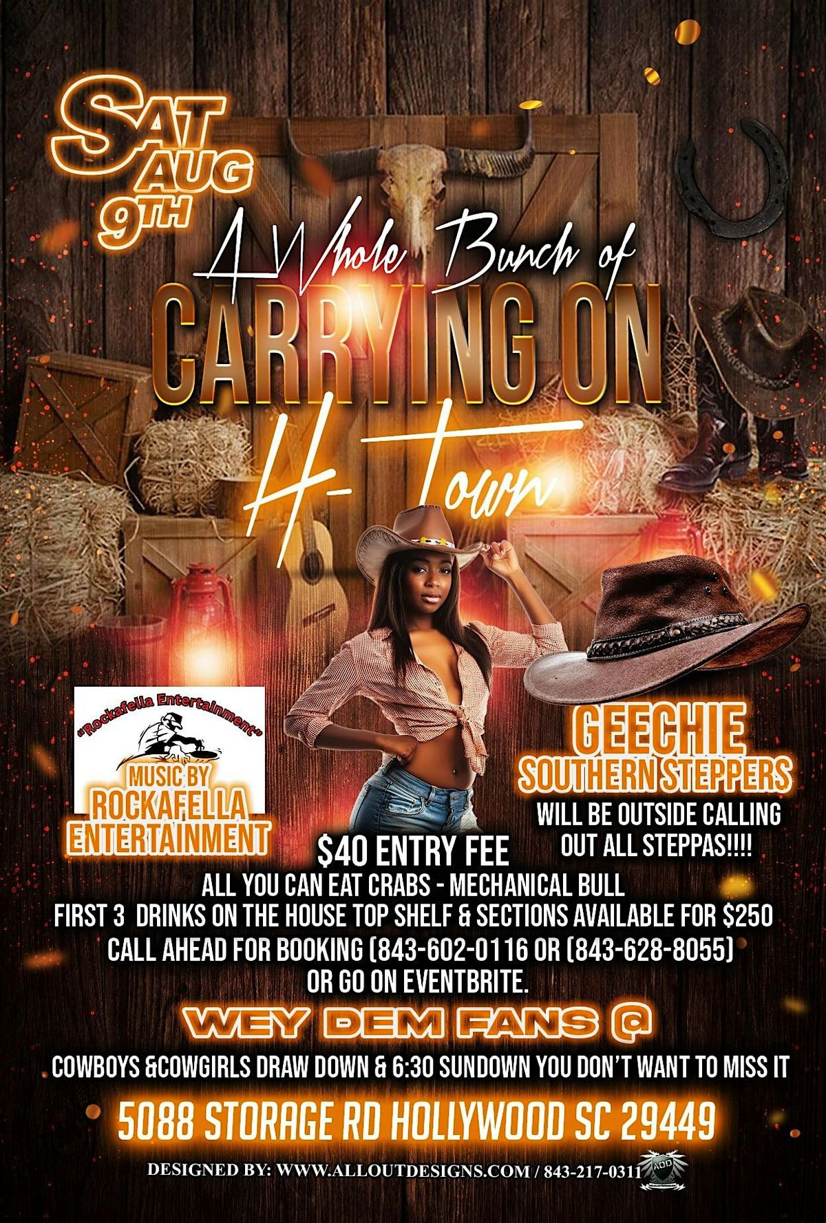 Carrying on in H-Town, 9 August | Event in Hollywood | AllEvents