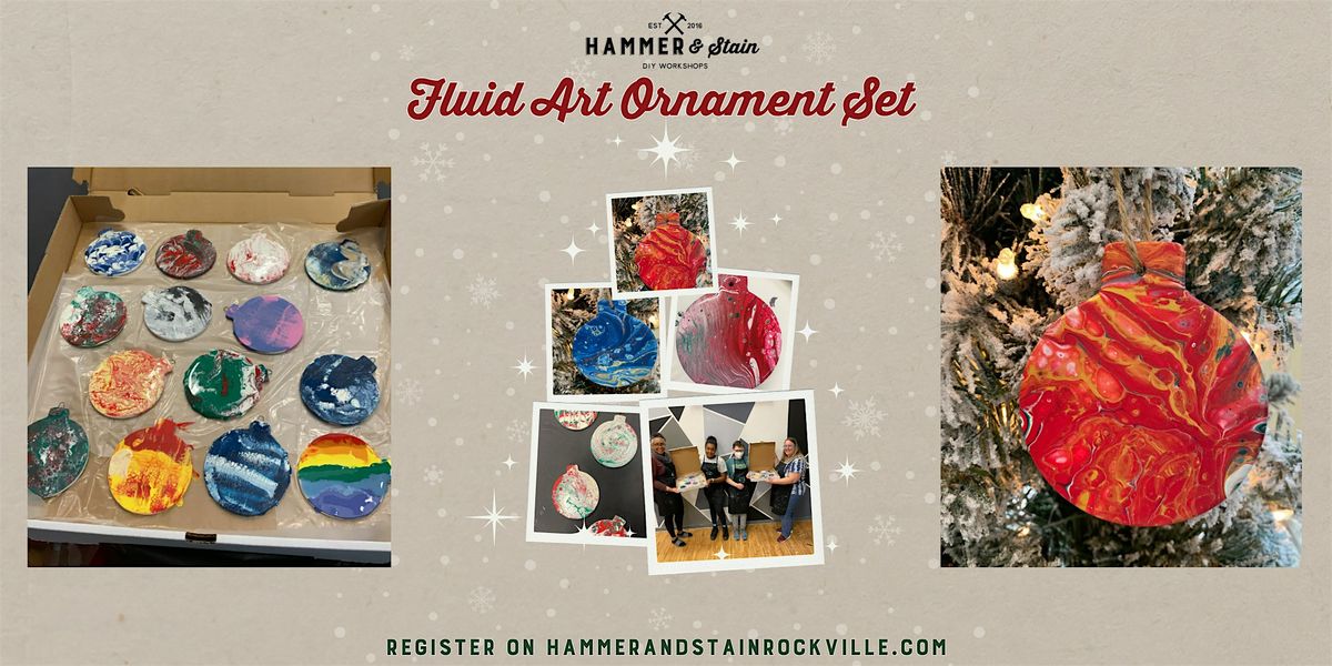 Fluid Art Ornament Set, 5 November | Event in Rockville | AllEvents