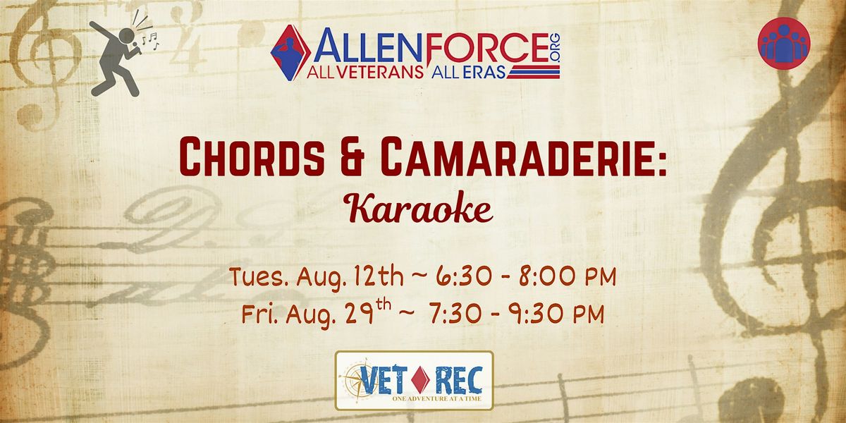 Karaoke with the Semper Fi Singer, 12 August | Event in Joliet | AllEvents