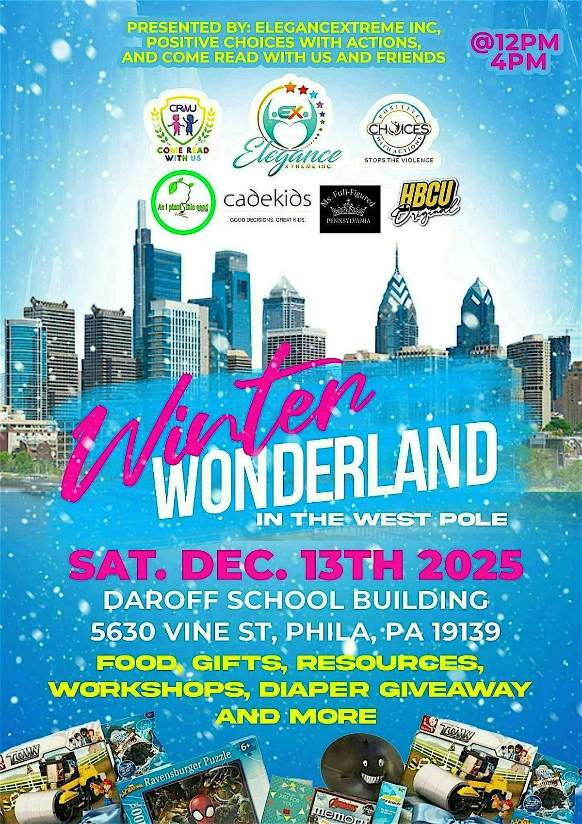 Winter Wonderland In The West Pole!, 13 December | Event in Philadelphia | AllEvents