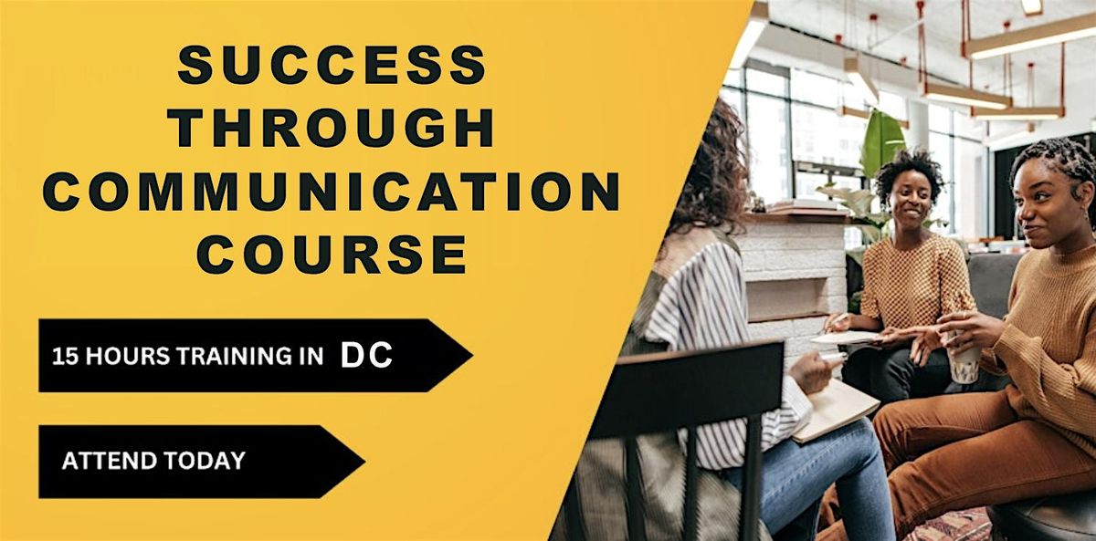 Success through Communication Course | Event in Washington | AllEvents