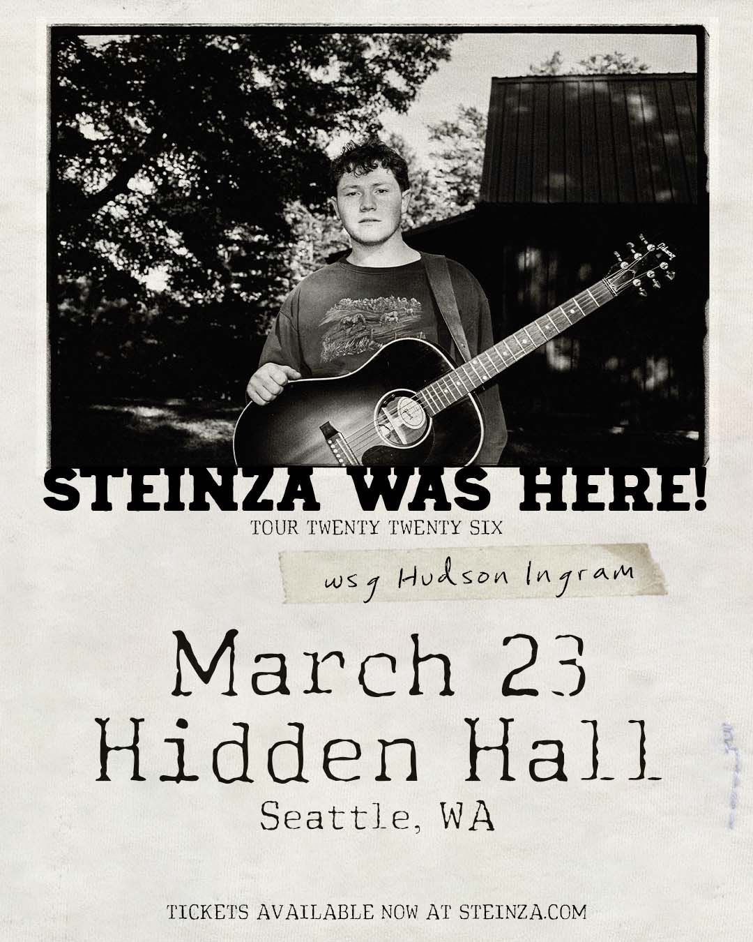 Steinza, 14 April | Event in Nashville | AllEvents