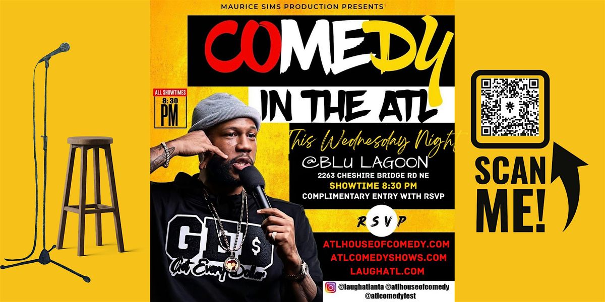 Comedy in the ATL @ Blu Lagoon Bistro | Event in Atlanta | AllEvents
