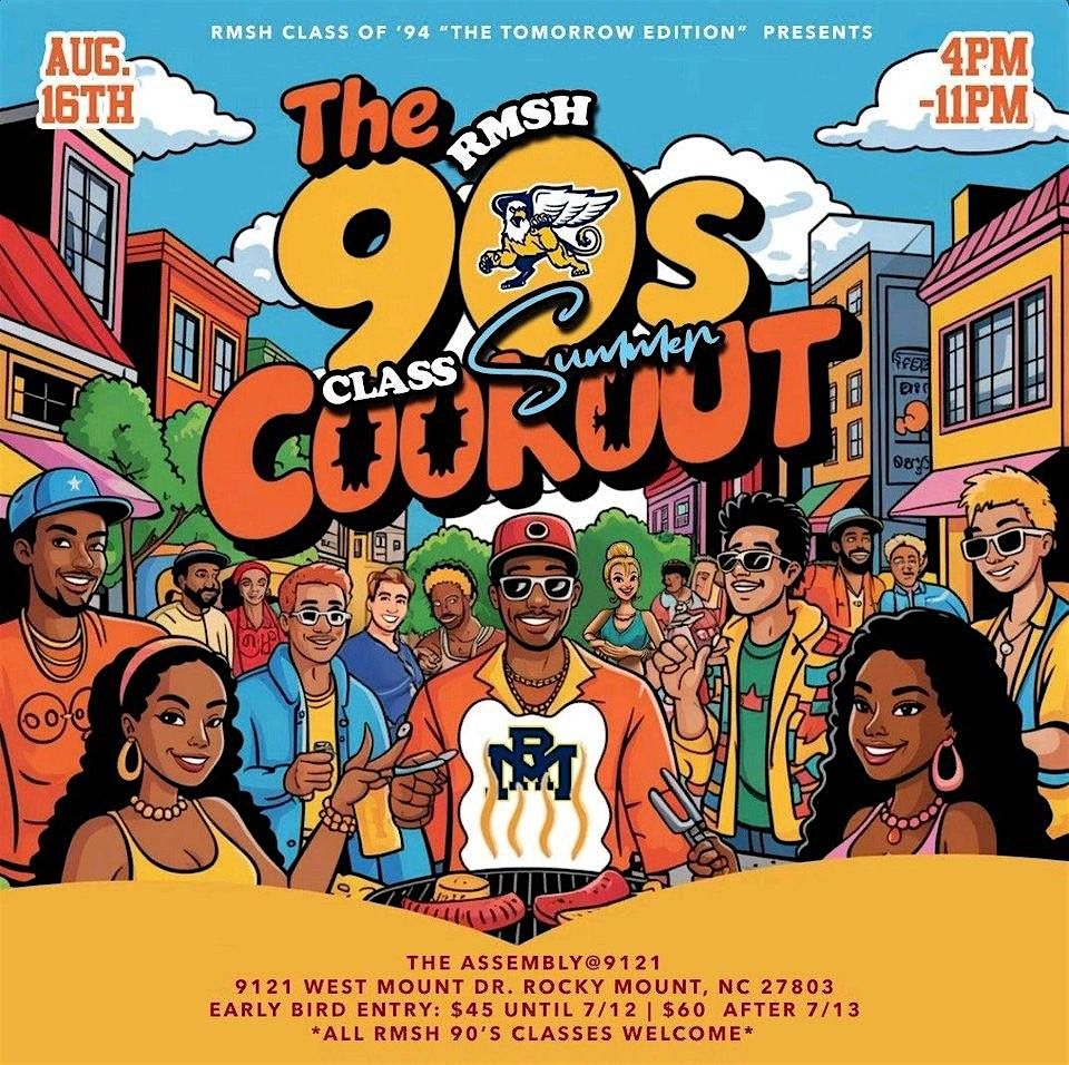 The 90s Class Summer Cookout, 16 August | Event in Rocky Mount | AllEvents
