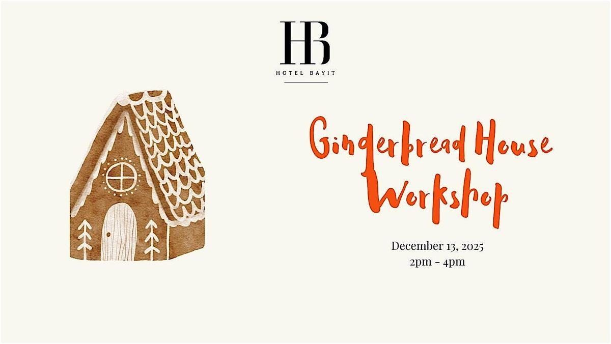 2nd Annual Gingerbread House Workshop, 13 December | Event in Salida | AllEvents