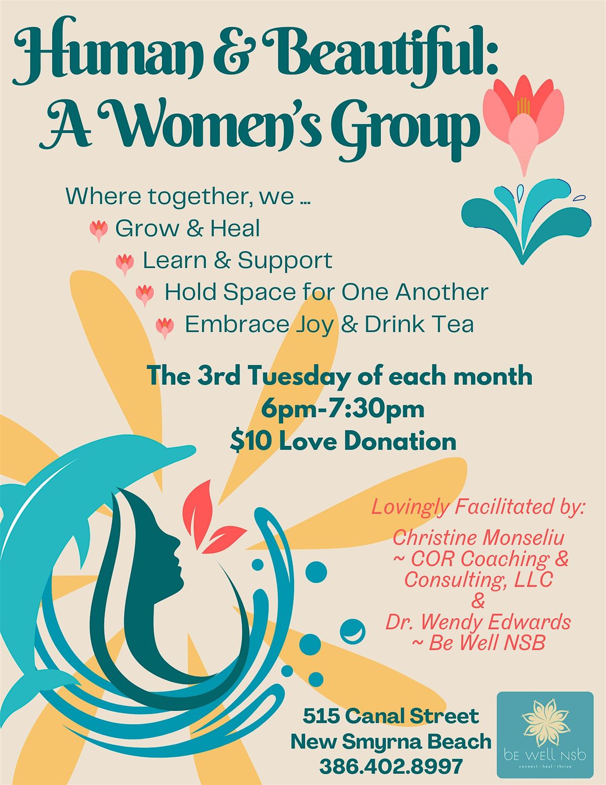 Human & Beautiful: A Women's Group, 20 May | Event in New Smyrna Beach | AllEvents