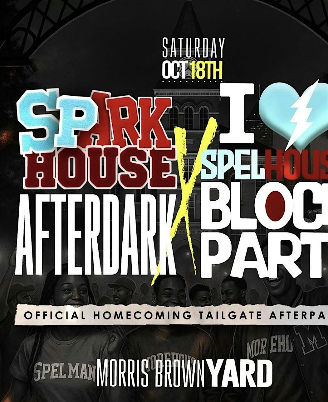SPARKHOUSE AFTER  DARK  BLOCK PARTY @ MORRIS BROWN TAILGATE AFTER PARTY | Event in Atlanta | AllEvents