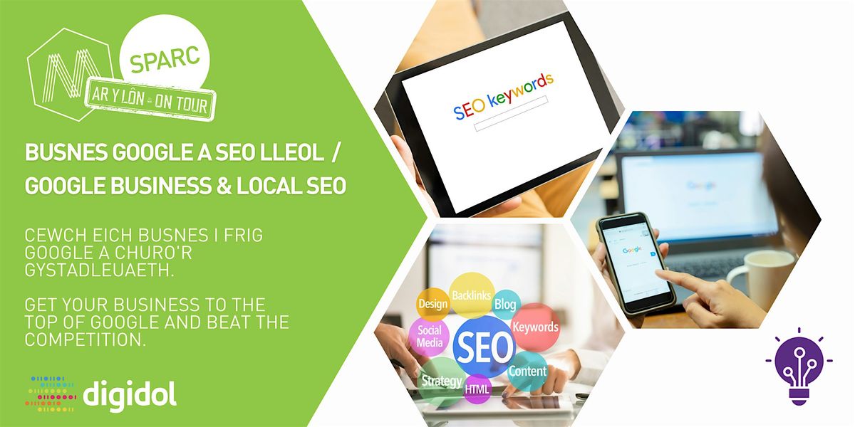 Meistroli Busnes Google a SEO Lleol | Mastering Google Business & Local SEO, 21 October | Event in Pwllheli