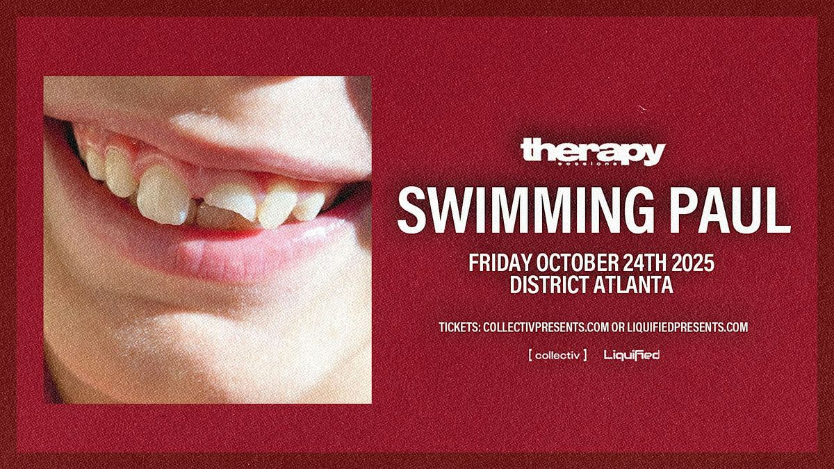 SWIMMING PAUL  | Friday October 24th 2025  | District Atlanta, 24 October | Event in Atlanta | AllEvents