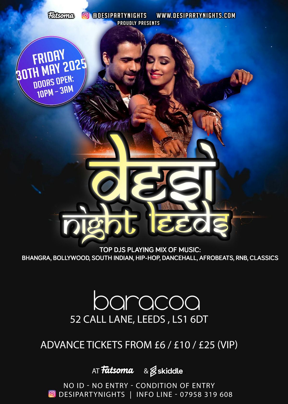 Desi Night Leeds, 30 May | Event in Leeds | AllEvents