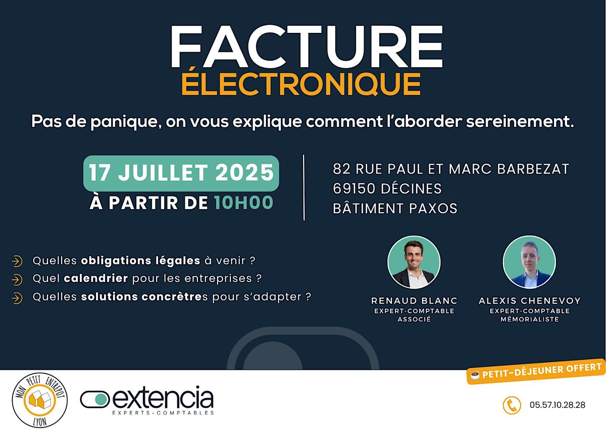 Facture électronique : préparez-vous dès maintenant, 17 July | Event in Décines-Charpieu | AllEvents