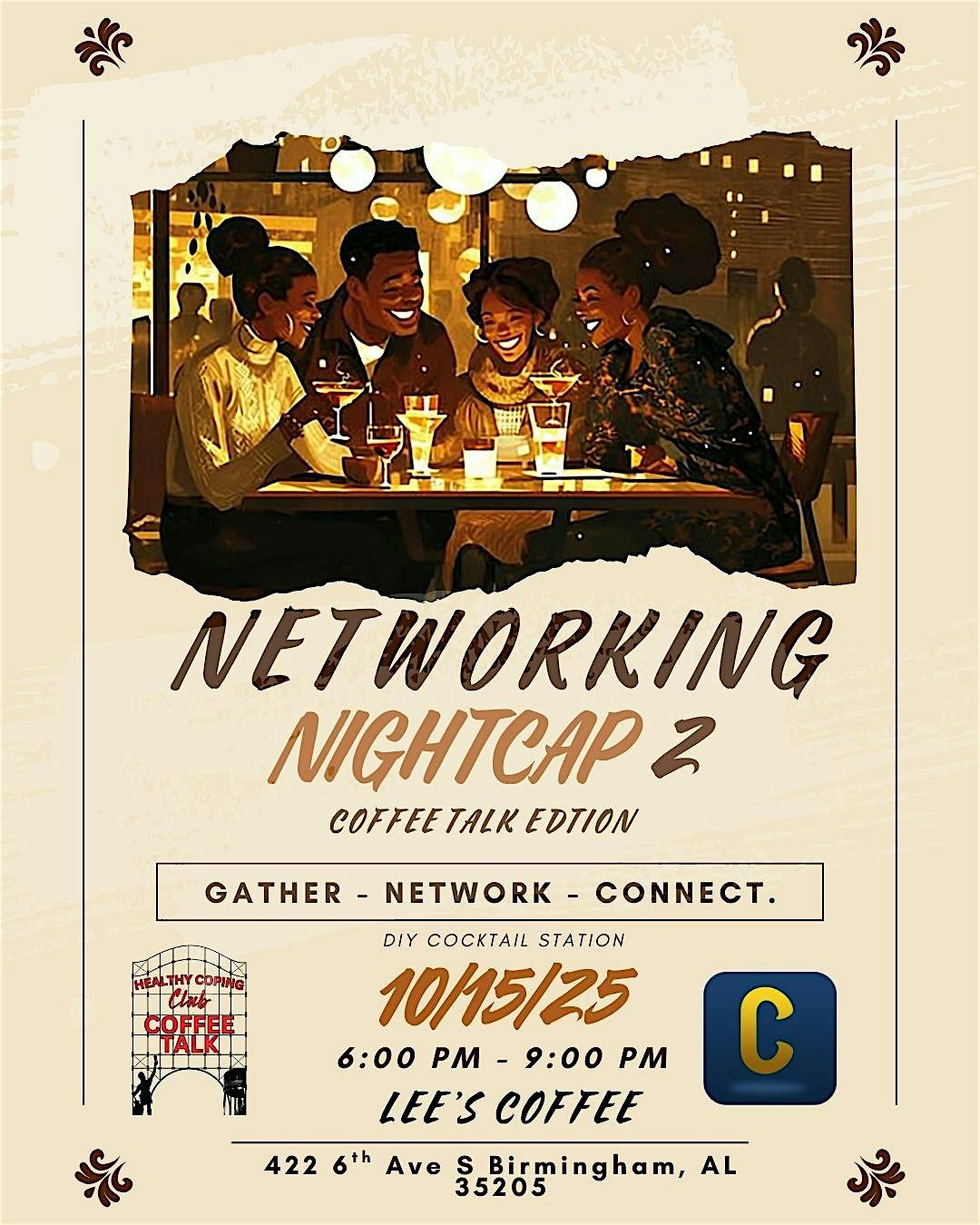 Networking Nightcap 2, 15 October | Event in Birmingham | AllEvents