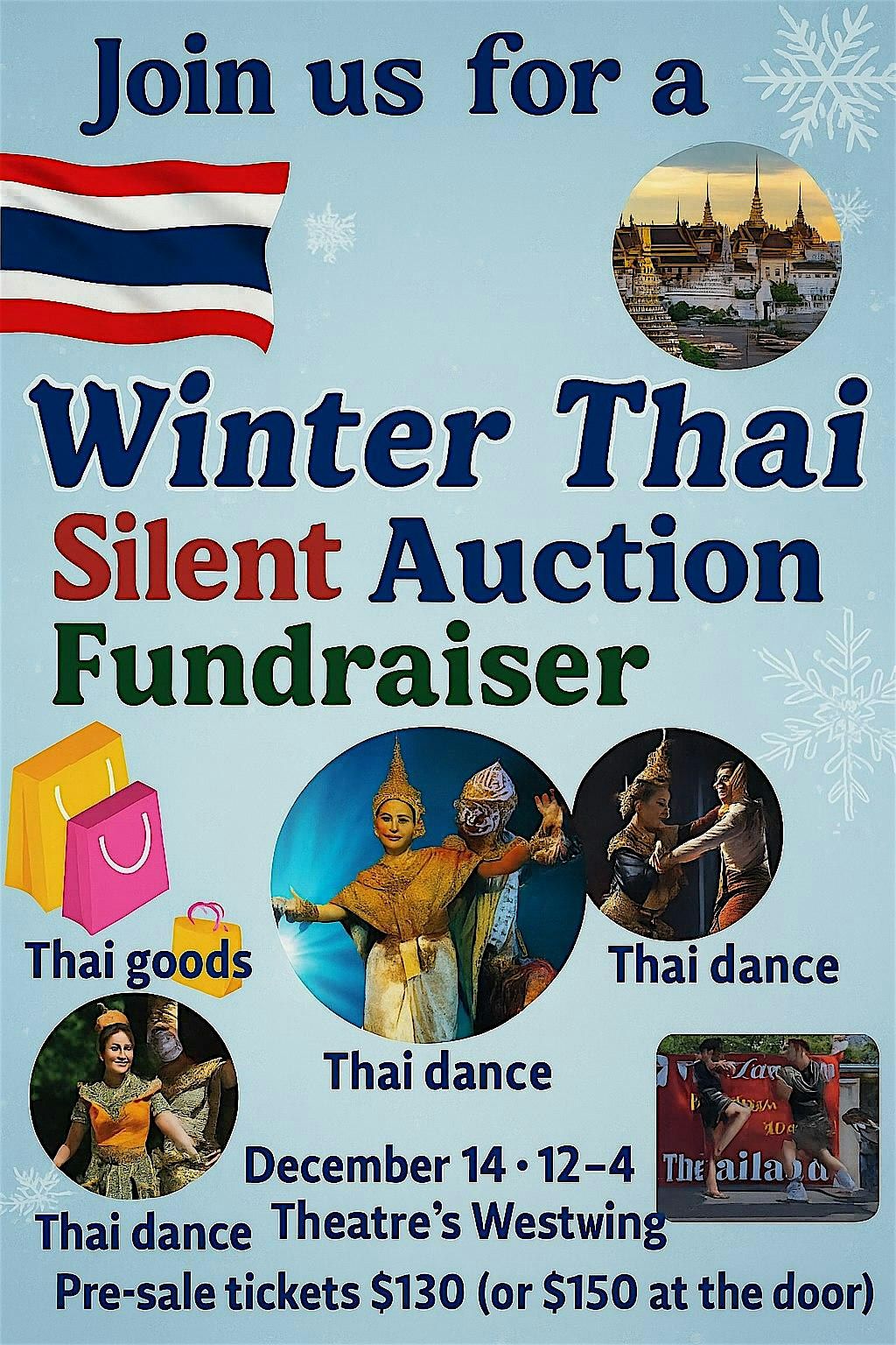 Winter Thai Silent Auction Fundraiser, 14 December | AllEvents