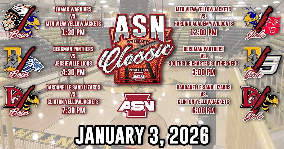 2nd Annual ASN Basketball Classic, 3 January | Event in Clinton | AllEvents