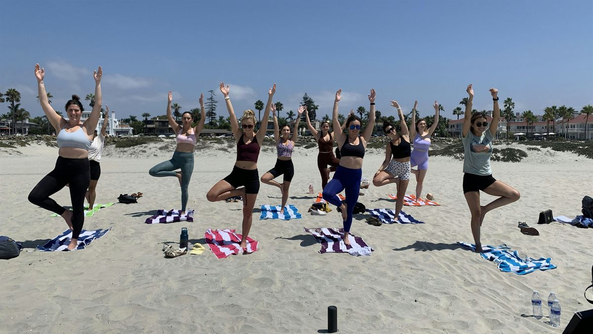 Feel-Good Yoga Flow at Coronado Beach, 6 June | Event in Coronado | AllEvents