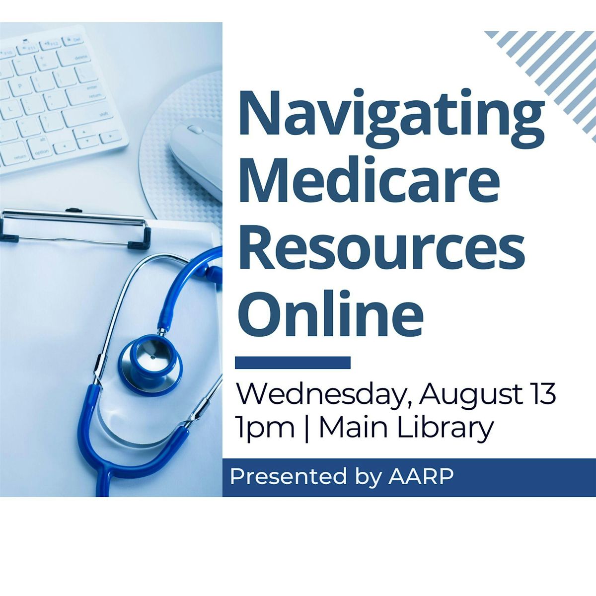 Navigating Medicare Resources Online, 13 August | Event in Woodbridge Township | AllEvents