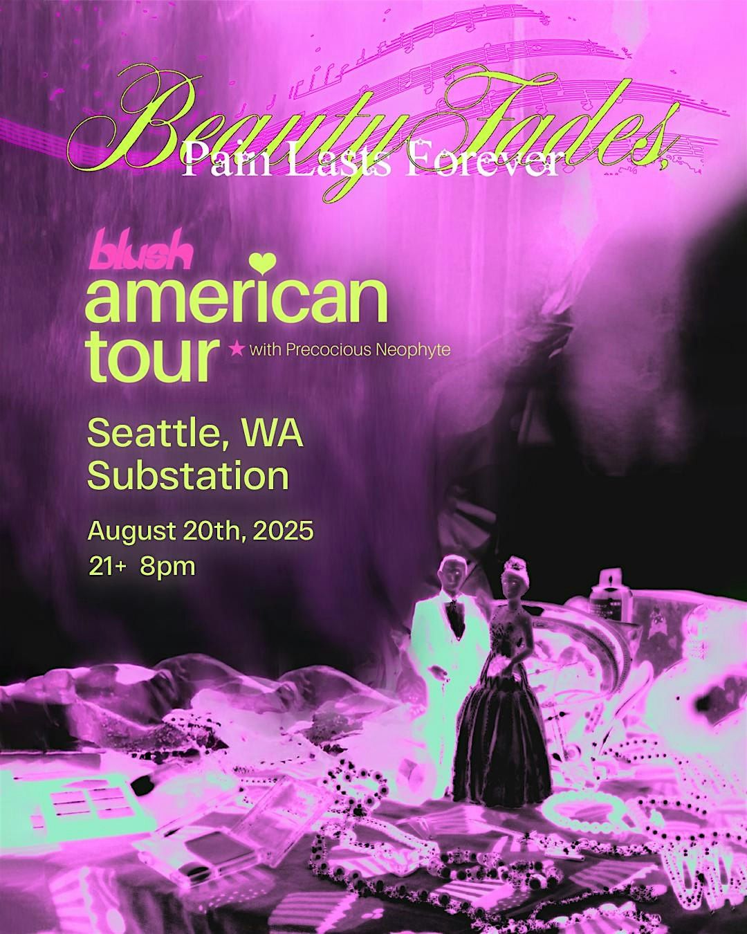 Blush & Precocious Neophyte, 20 August | Event in Seattle | AllEvents