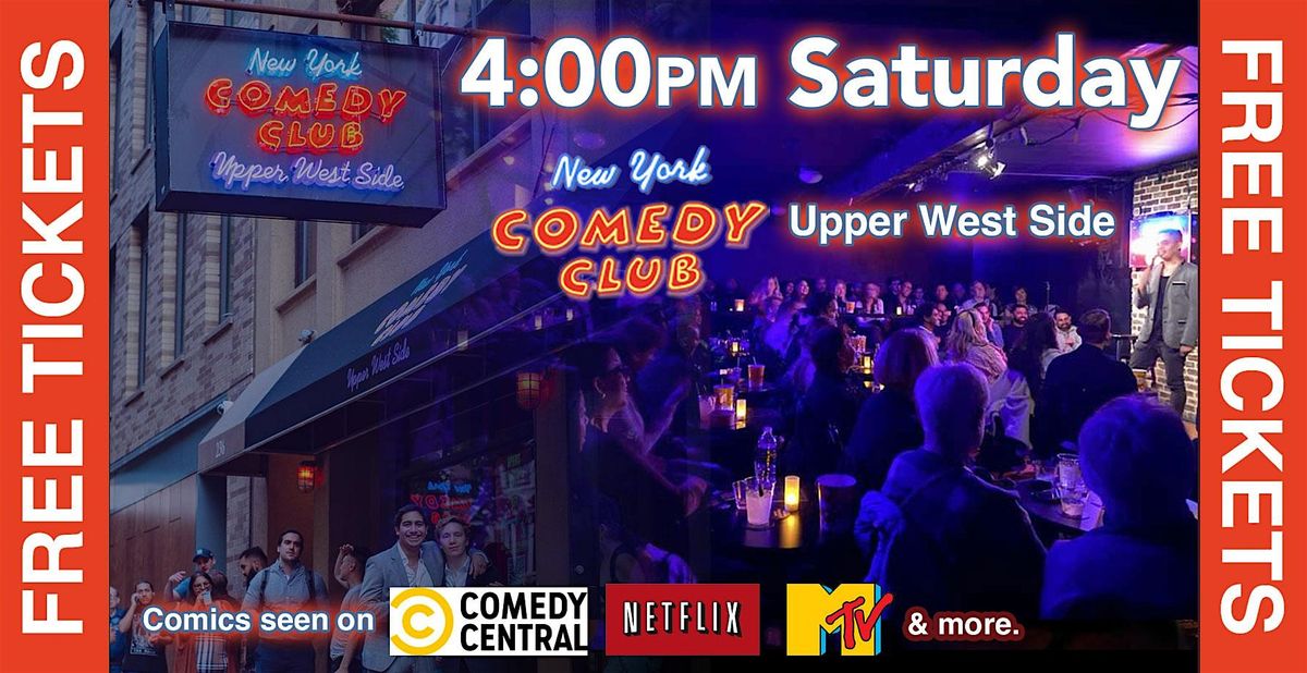 Free Comedy Show Tickets! Standup Comedy at New York Comedy Club - UWS, 24 May | Event in New York | AllEvents