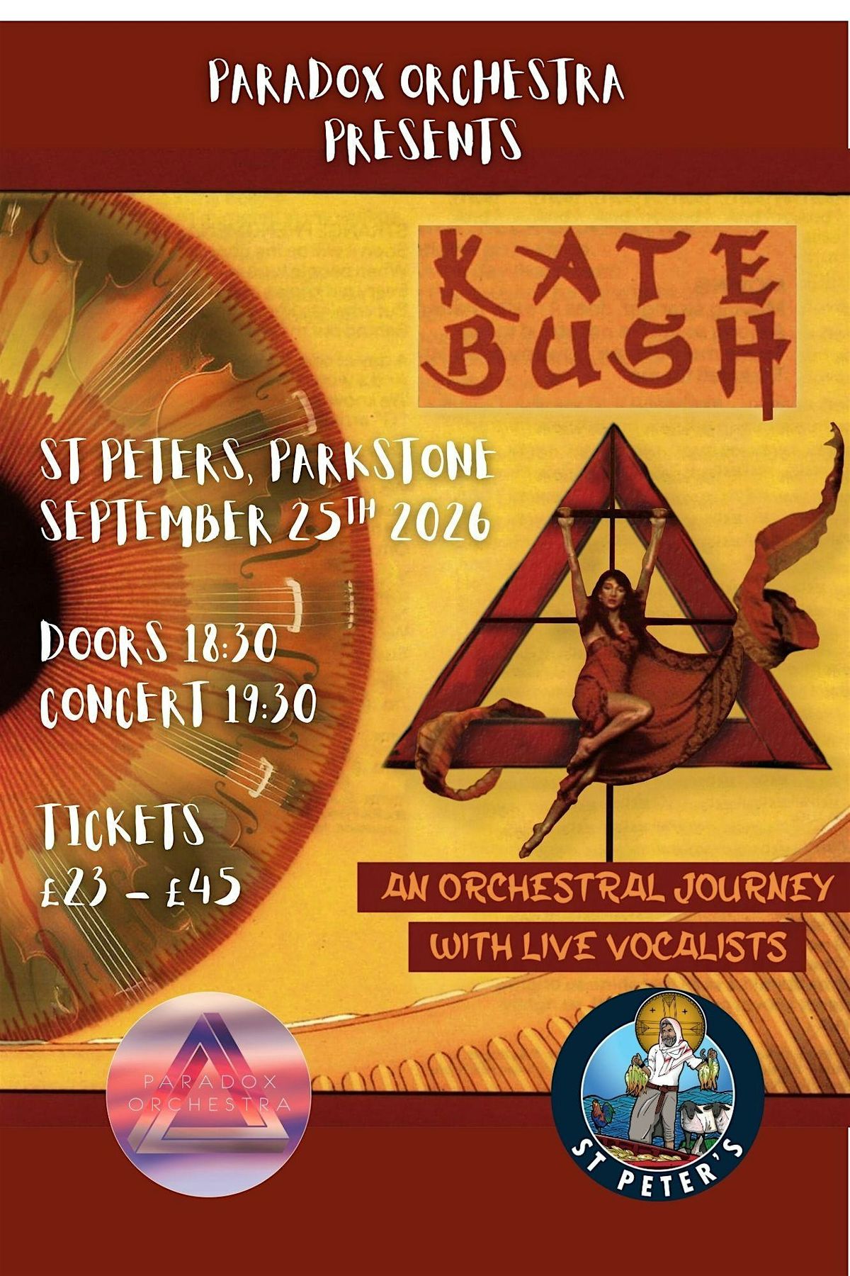 KATE BUSH: An Orchestral Journey with Live Vocalist, 25 September | Event in Parkstone | AllEvents