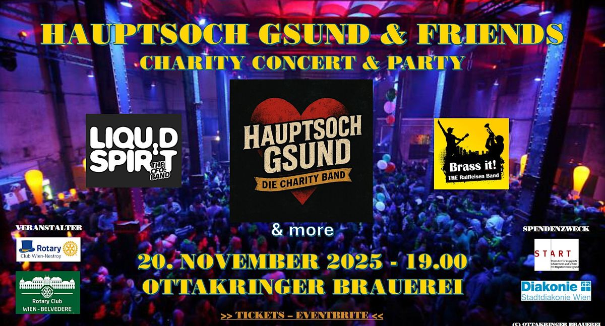 Hauptsoch Gsund & Friends, 20 November | Event in Wien | AllEvents