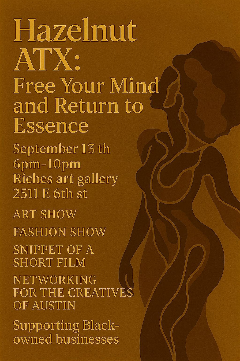 Austin Gala: Free Your Mind and Return to Essence, 13 September | Event in Austin | AllEvents