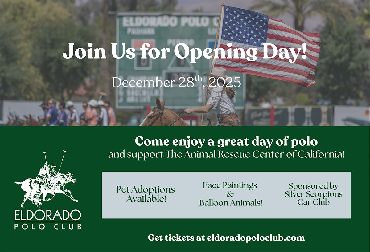 GENERAL TAILGATING - Sunday Polo -  Indio, CA - 12/28, 28 December | Event in Indio | AllEvents