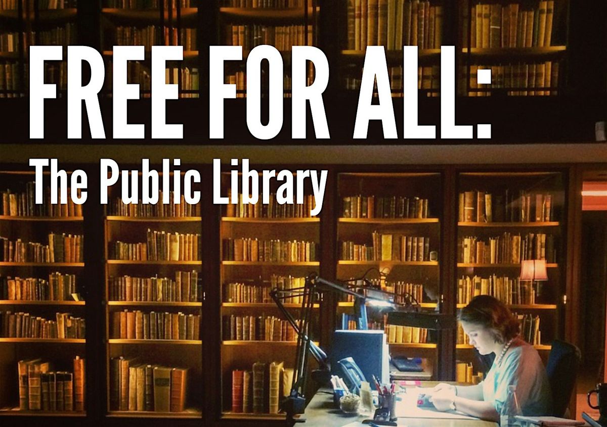 AZPM presents Free for All: The Public Library in Green Valley, 6 May | Event in Green Valley | AllEvents