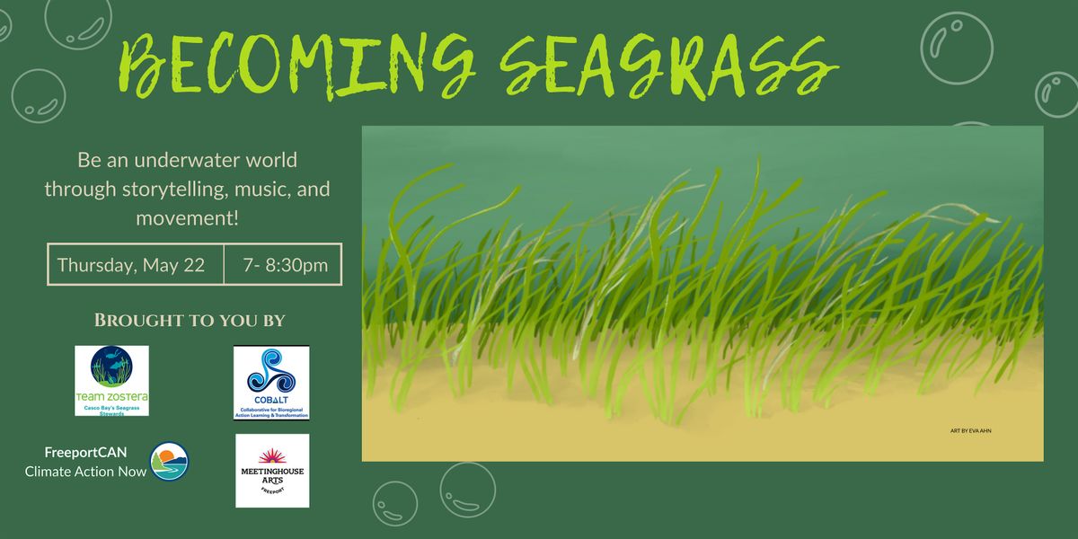 Becoming Seagrass, 22 May | Event in Freeport | AllEvents