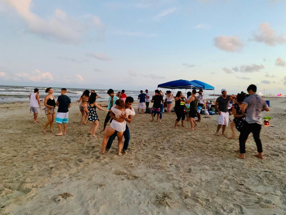La Playa! Salsa & Bachata on the Beach! In front of Mr. Taco. Sat 10/04 | Event in Galveston | AllEvents