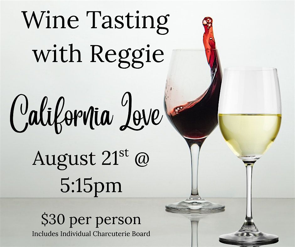 Wine Tasting with Reggie, 21 August | Event in Blytheville | AllEvents
