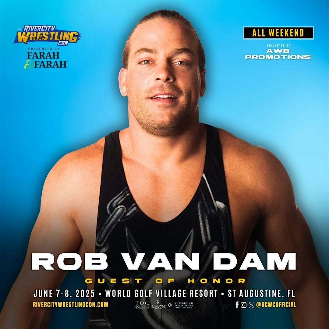 RVD River City Wrestling Con Pre-sale, 7 June | Event in St. Augustine | AllEvents