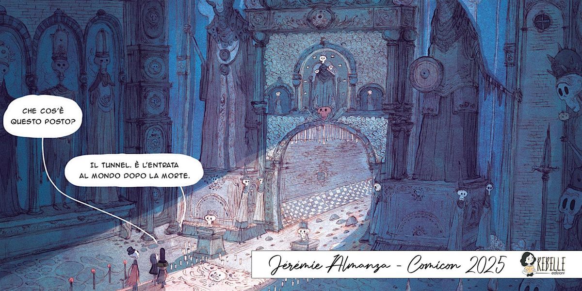 Jérémie Almanza - Firmacopie Comicon 2025 | Event in Napoli | AllEvents