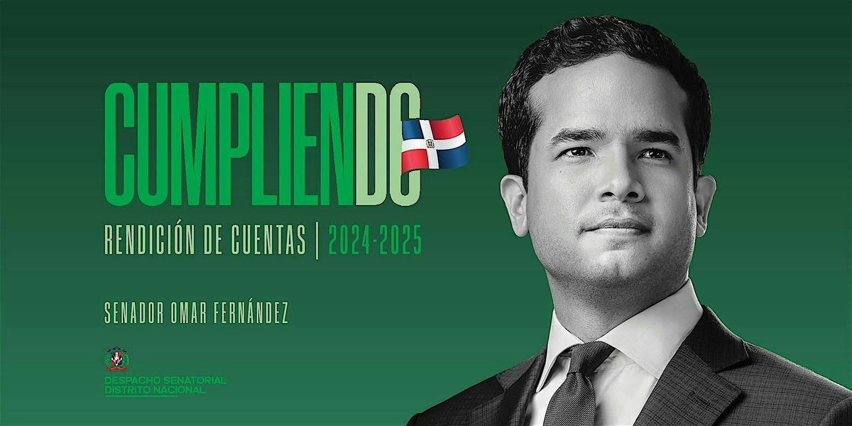 Rendición de cuentas 2024-2025, 19 August | Event in Santo Domingo | AllEvents