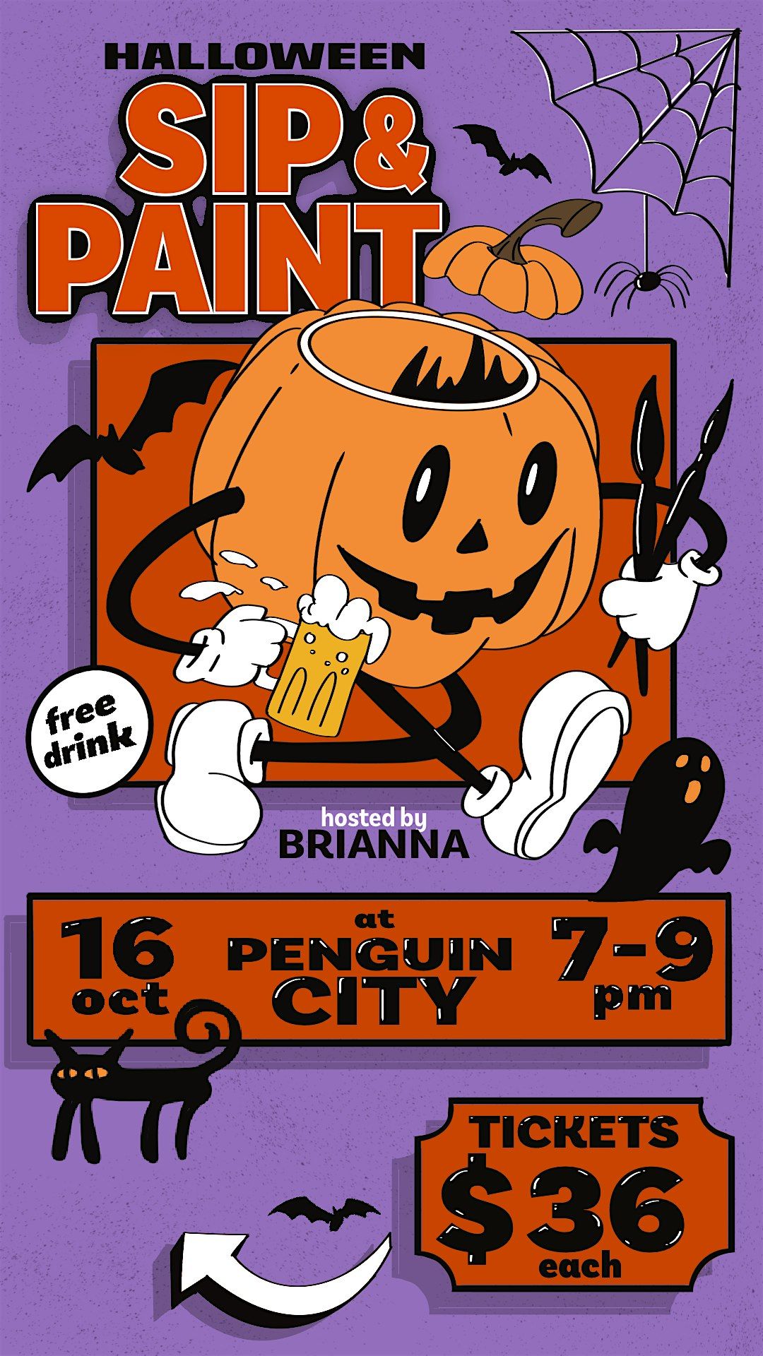 Spooky Sip & Paint!, 16 October | Event in Youngstown | AllEvents