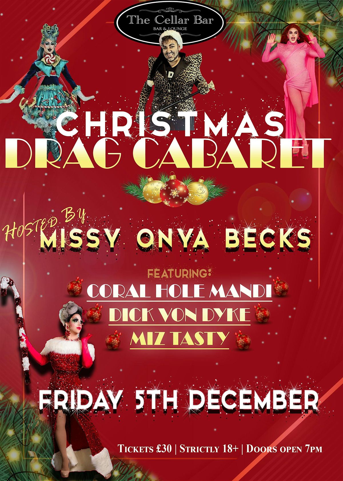 Christmas Drag Cabaret, 5 December | Event in Lurgan | AllEvents
