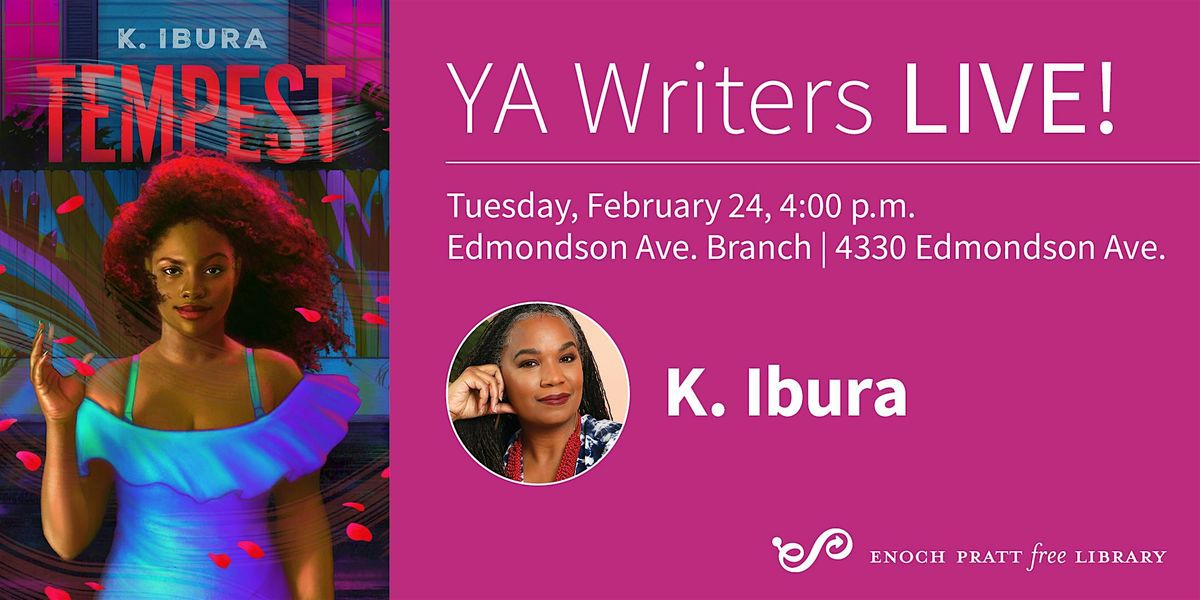 K. Ibura: "Tempest", 24 February | Event in Baltimore | AllEvents