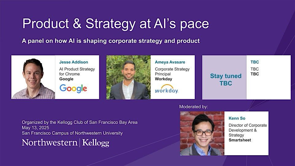 Strategy at AI's pace, 13 May | Event in San Francisco | AllEvents