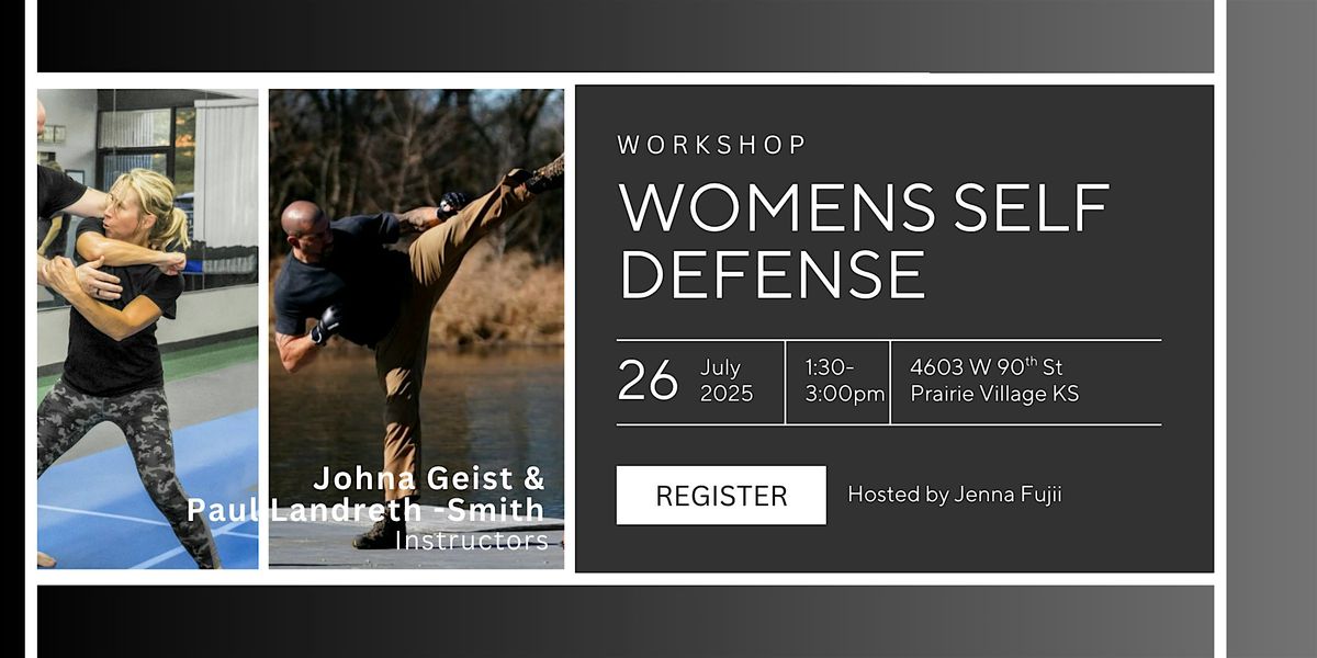 Women’s Self-Defense Workshop: hosted by Jenna Fujii, 26 July | Event in Prairie Village | AllEvents