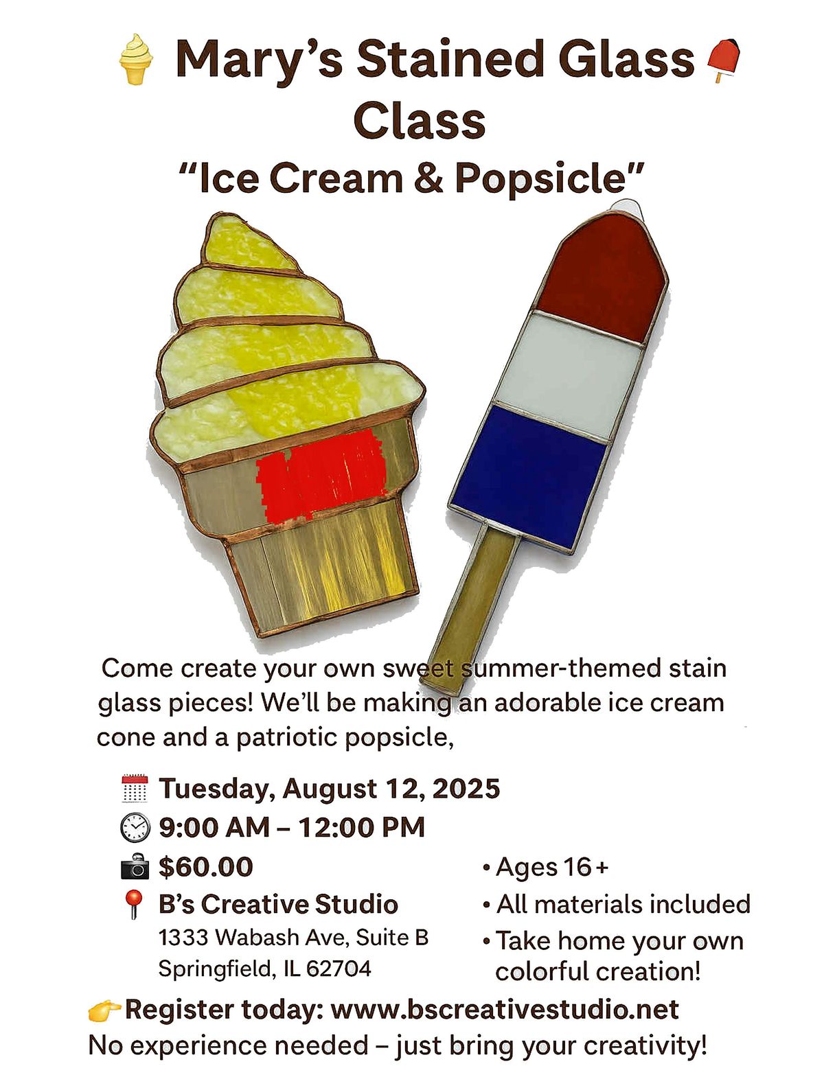Ice Cream & Popsicle, 12 August | Event in Springfield | AllEvents