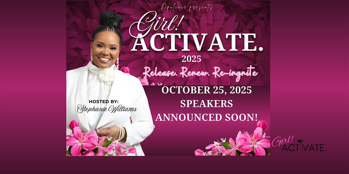 Girl! Activate. 2025, 25 October | Event in Detroit | AllEvents
