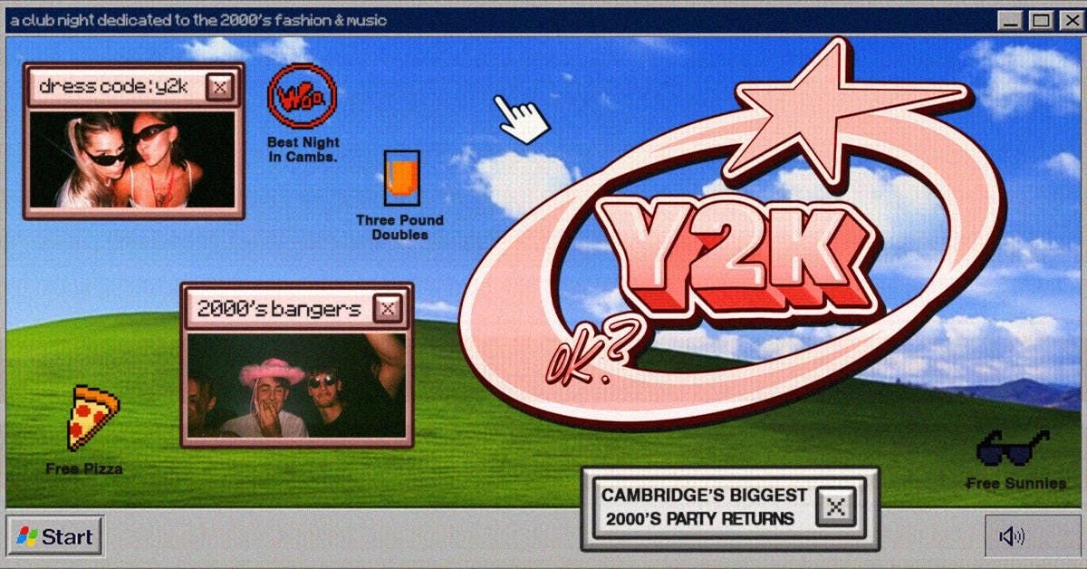 y2k ok?, 20 August | Event in Cambridge | AllEvents