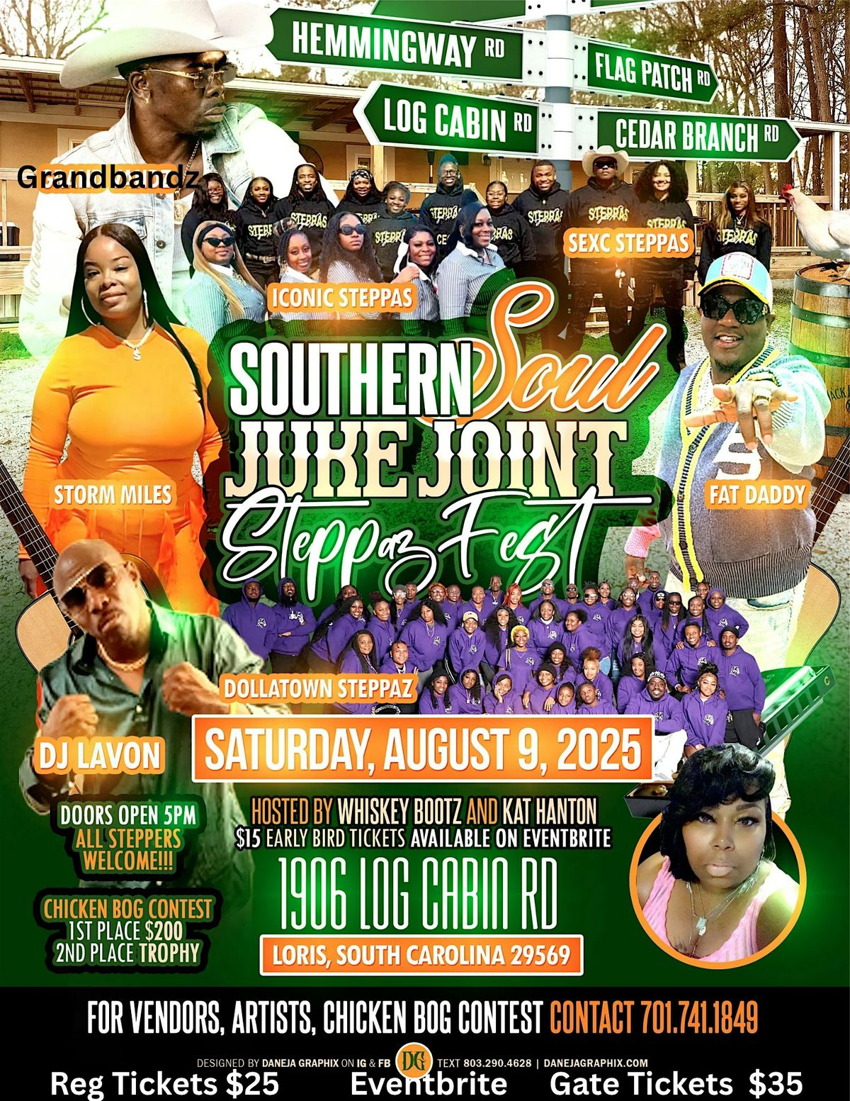 Southern Soul Juke Joint Steppaz Fest, 9 August | Event in Loris | AllEvents