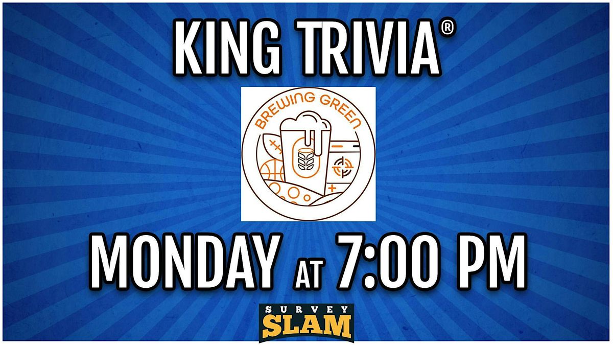 Survey Slam at Brewing Green, 17 November | Event in Bowling Green | AllEvents