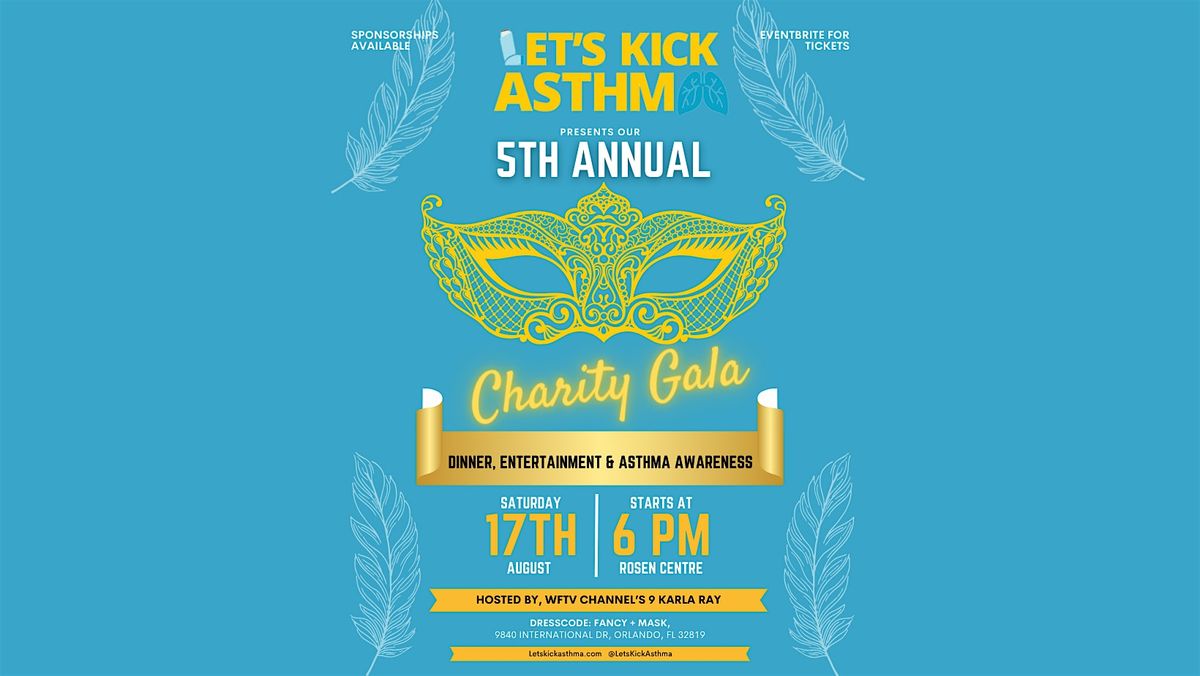 Let's Kick Asthma 6th Annual Benefit Gala, 16 August | Event in Orlando | AllEvents