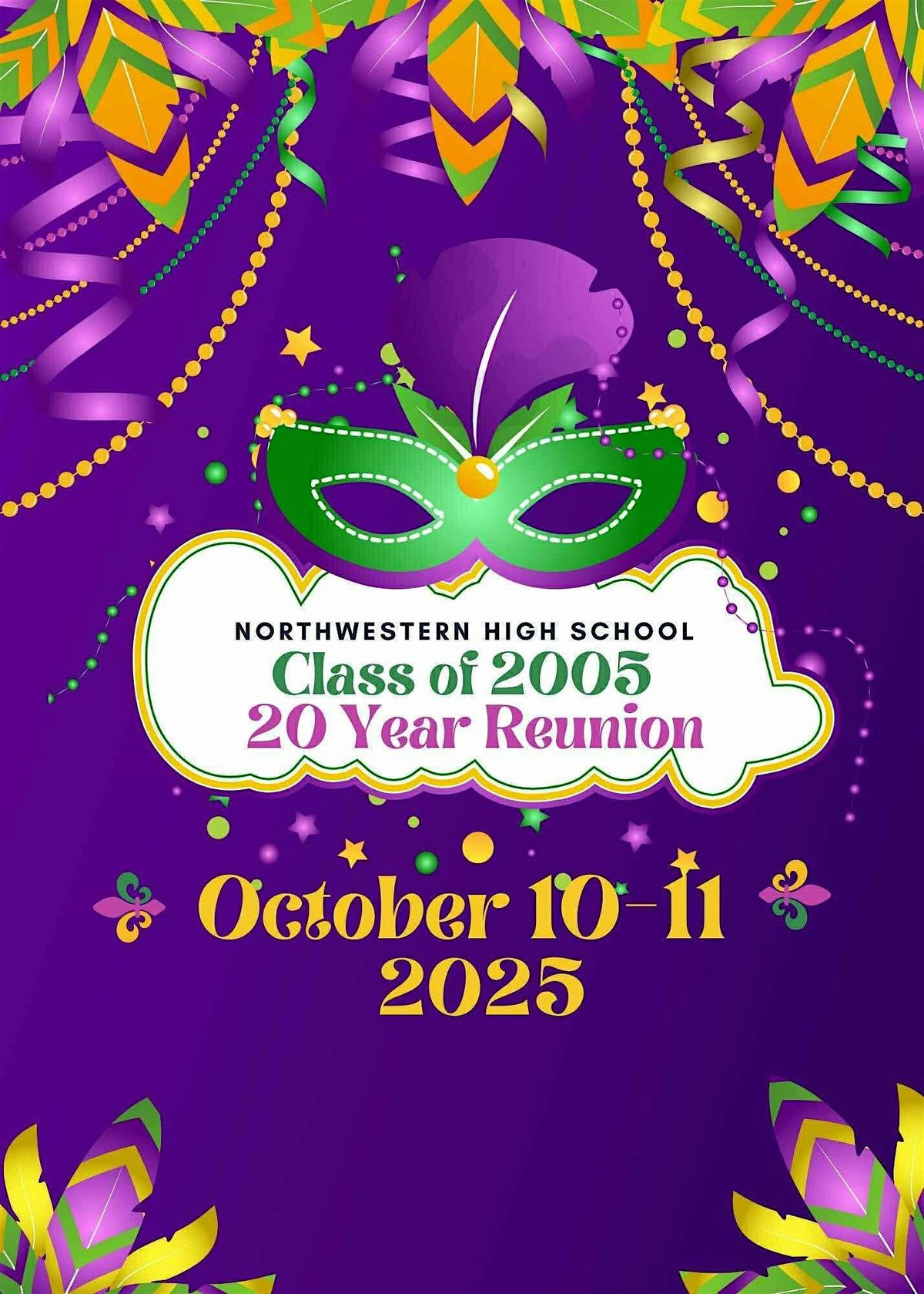Northwestern High School Class of 2005: 20th Class Reunion, 10 October | Event in Rock Hill | AllEvents