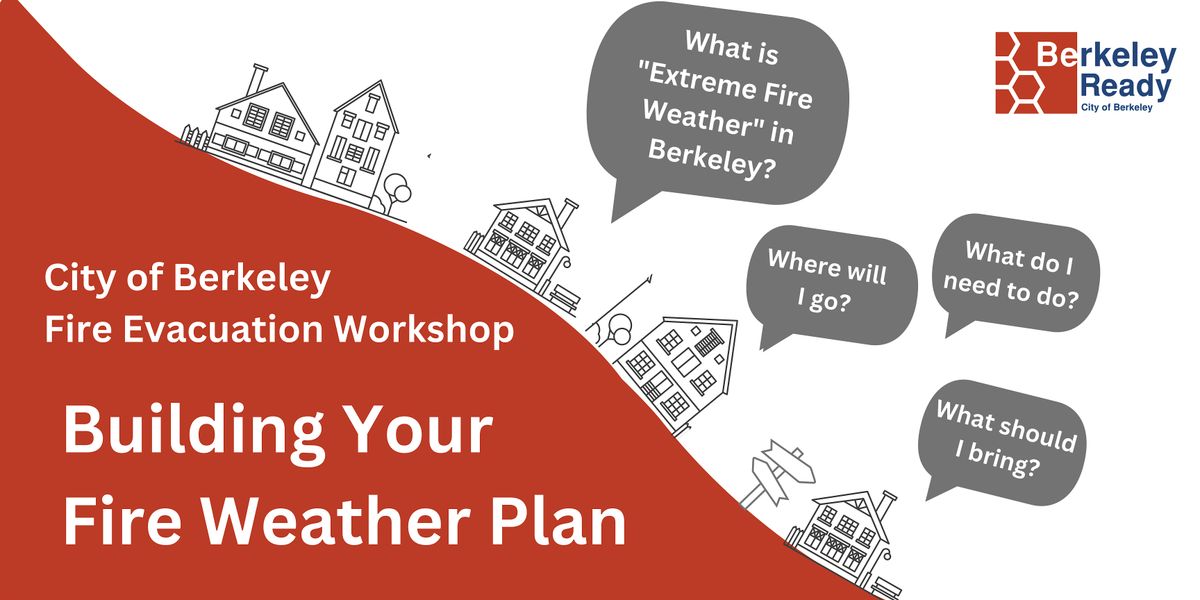 Household Fire Weather Planning, 15 September | Event in Berkeley | AllEvents